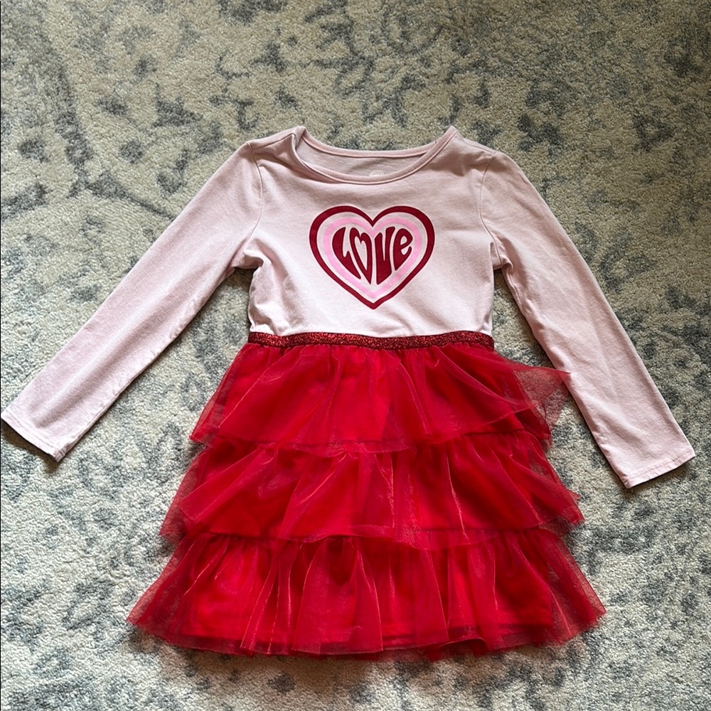 Girl’s Wonder Nation Dress with tulling